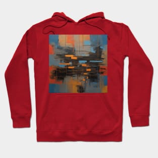 Oil paint splash art Hoodie